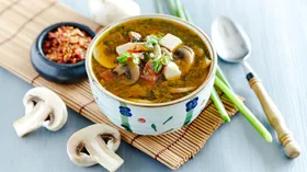 Рецепты на обед с сыром Тофу и шампиньонами