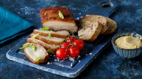 Запеченное сало в духовке