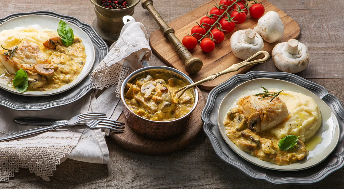 Рецепт грибной подливы из шампиньонов (можно приготовить из майского гриба)