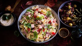 Рецепты с соусами, салатом и пастой