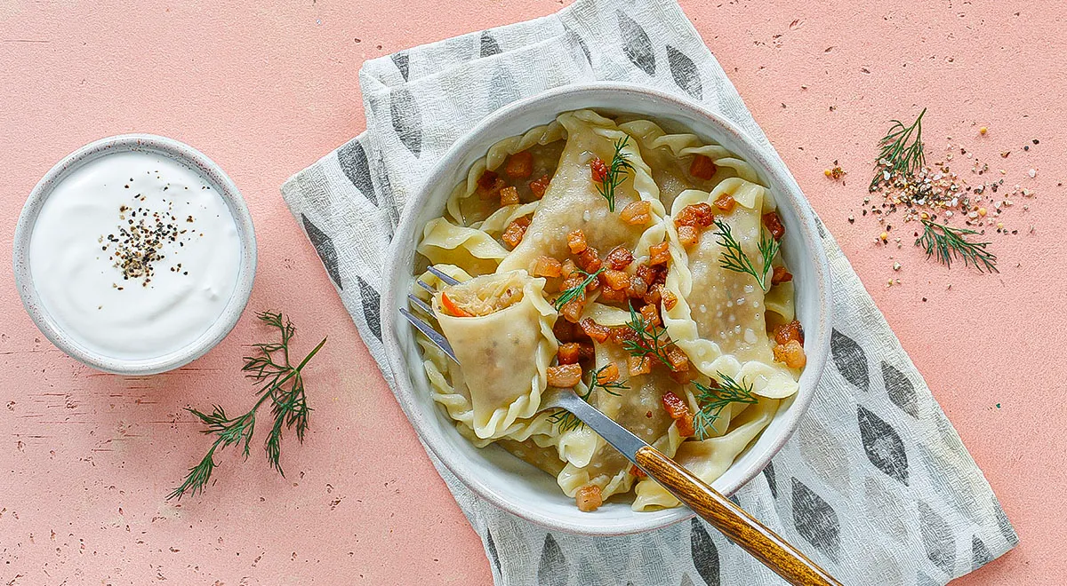 Вареники с квашеной капустой