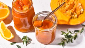 Тыквенное варенье с апельсином и курагой