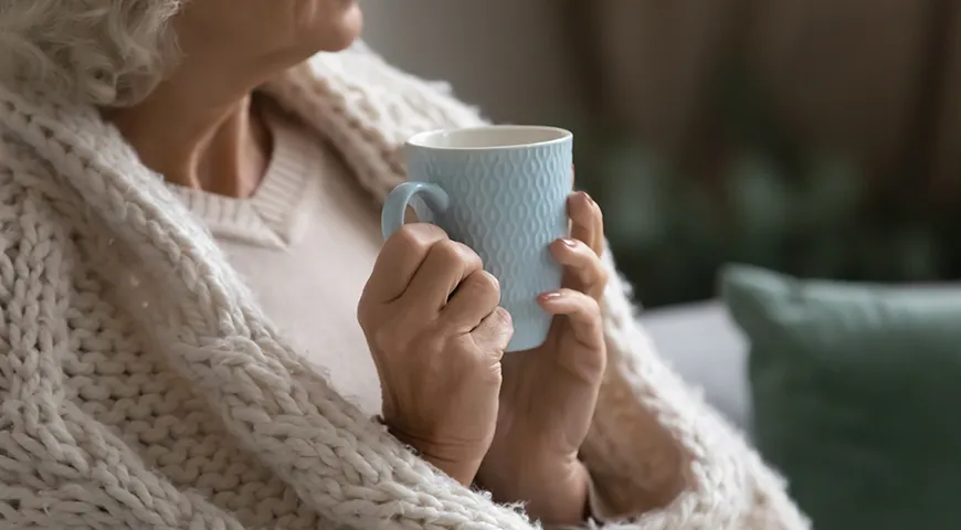 Чашечка ароматного кофе на завтрак - настоящее удовольствие