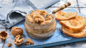 Паста из грецких орехов с медом