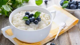 Молочная рисовая каша в мультиварке