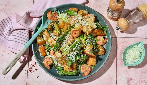 «Цезарь» с креветками от Ивлева