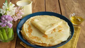 Блины тонкие в блиннице