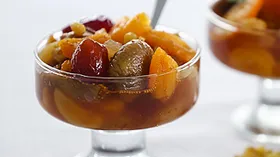Десерт Пьяные фрукты в мультиварке