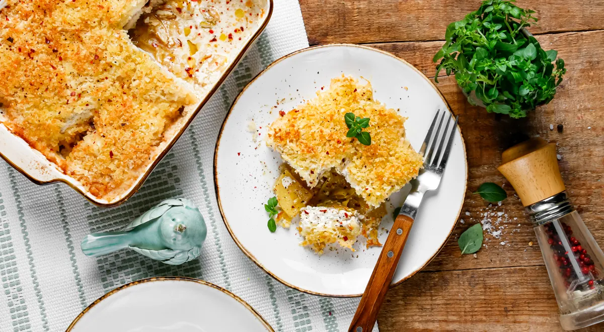 Рецепт щуки с картошкой, запеченной в духовке