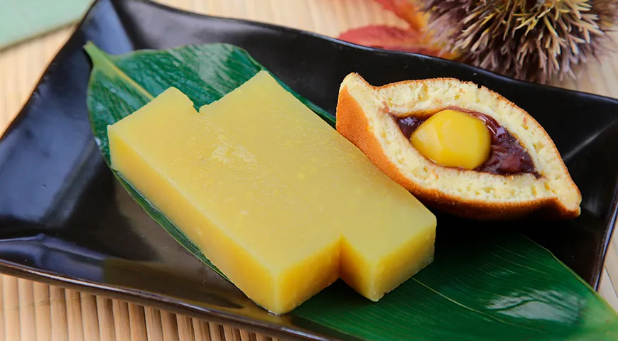 Японский десерт из молодого картофеля — имо-кан