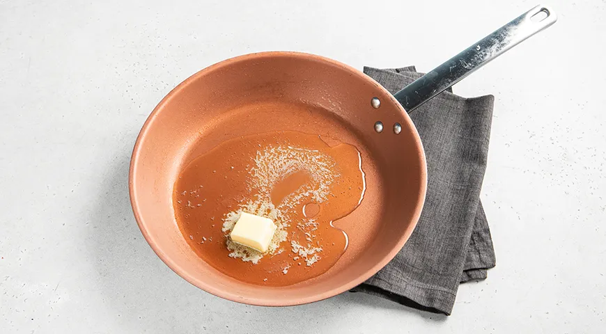 Вермишель «паутинка», жаренная на сковороде