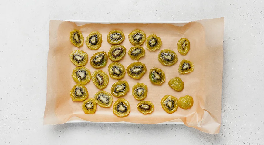 Домашние цукаты из киви