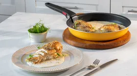 Куриная грудка в сливочном соусе с пармезаном