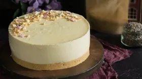 Лавандовый чизкейк