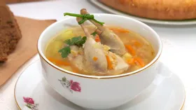 Суп с перепелкой