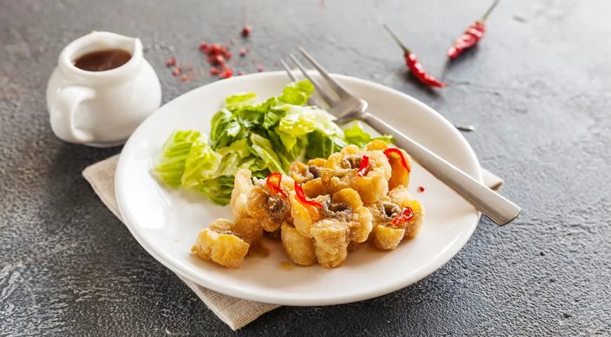 Рецепт рыбы в корочке из рисовой муки