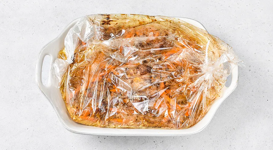 Плов в рукаве для запекания