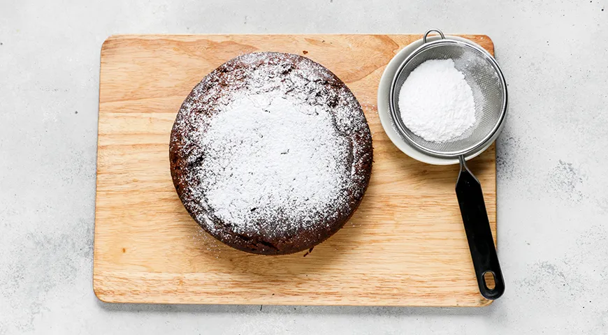 Кофейный пирог на кефире