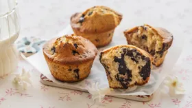 Маффины с кусочками шоколада