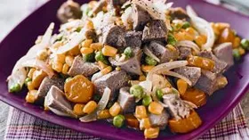 Рецепты с горохом, морковью и кукурузой
