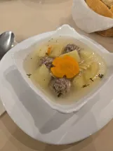 Суп с фрикадельками (простой суп)