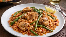 Рецепты с мясом, рисом и бобовыми