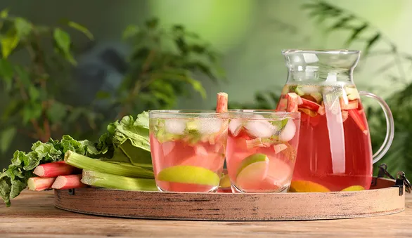 Что приготовить из ревеня: 9 вкусных напитков — от киселя до домашнего лимонада