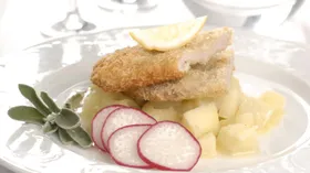 Рецепты с мукой, мясом и яблоком