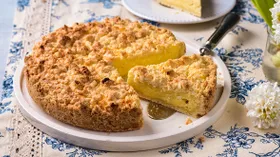 Вкусная французская ватрушка с творогом