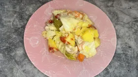 Дымляма - рагу из мяса и свежих овощей