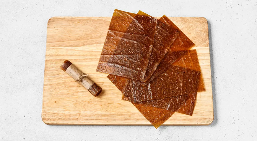 Яблочная пастила без сахара