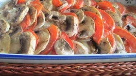 Рецепты на обед с сыром Фета и грибами