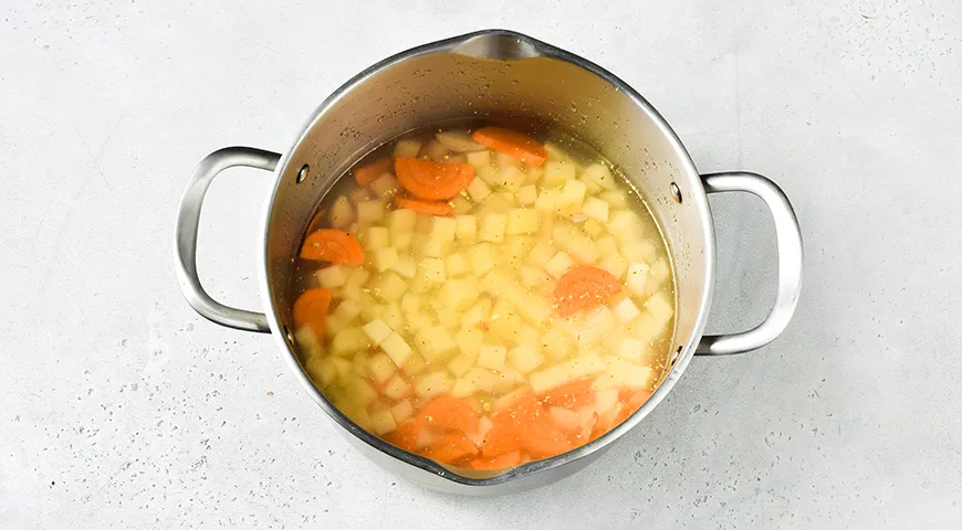 Крем-суп из грибов со сливками