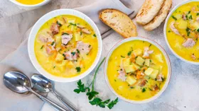 Рецепты с молочной продукцией, маслом растительным и плавлеными сырами