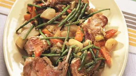 Рецепты с мясом, сливочным маслом и бобовыми