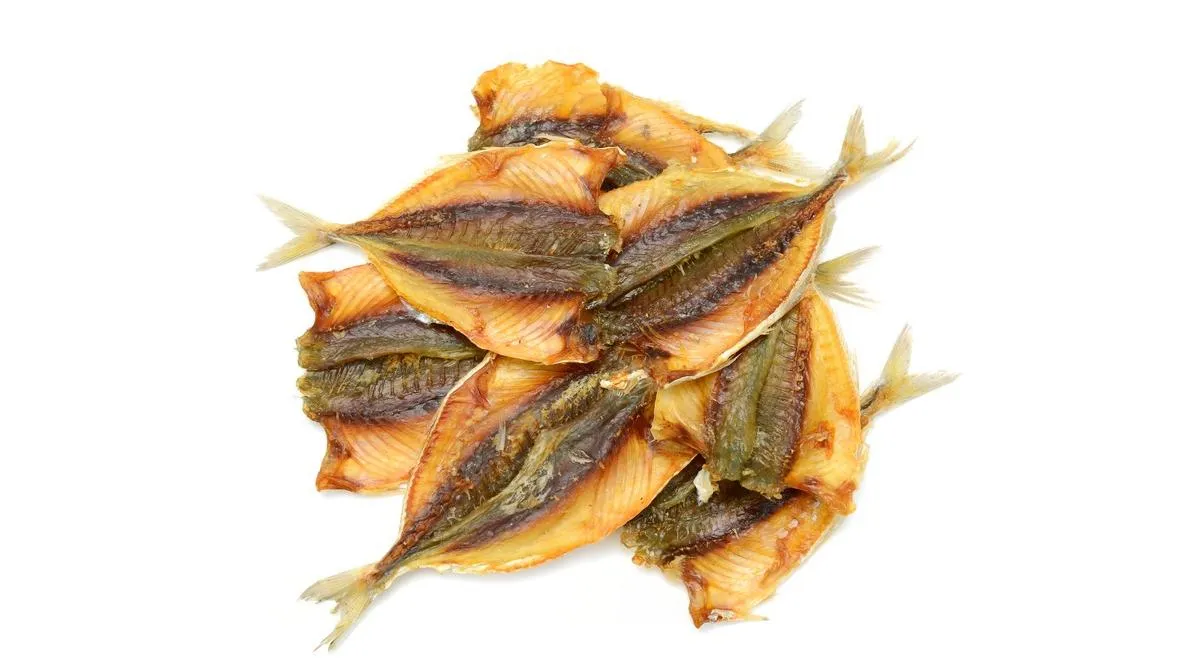 Желтый полосатик сушеный