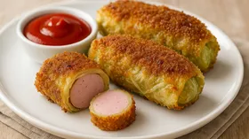 Рецепты на завтрак с сосисками и сырами