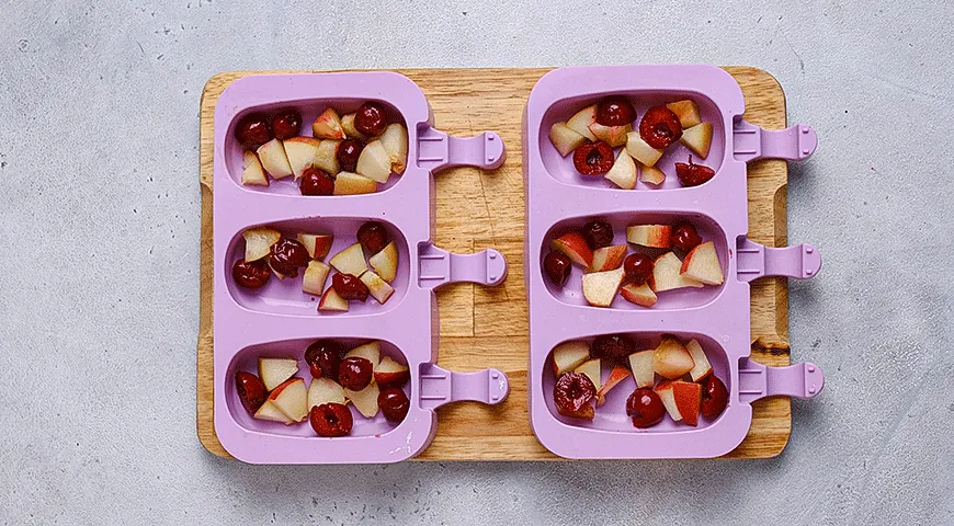 Эскимо «Вишнево-персиковая сангрия»