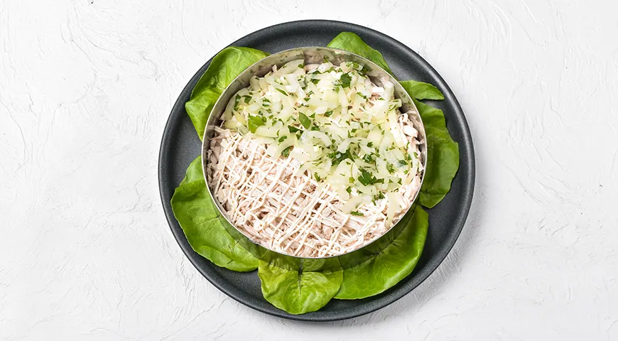 Салат Мужские грезы с курицей