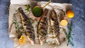 Рецепты с сибасом и овощами