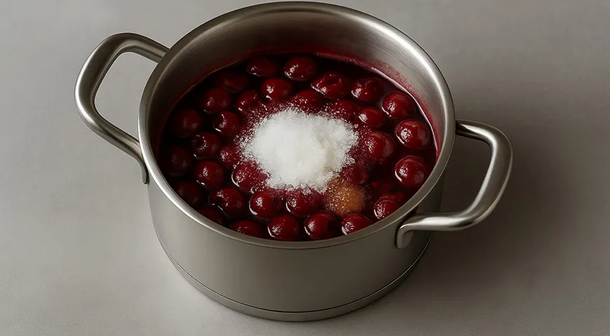 Тарт с вишней