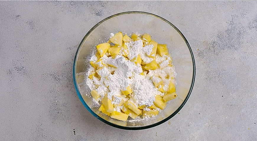 Ананасовый коблер