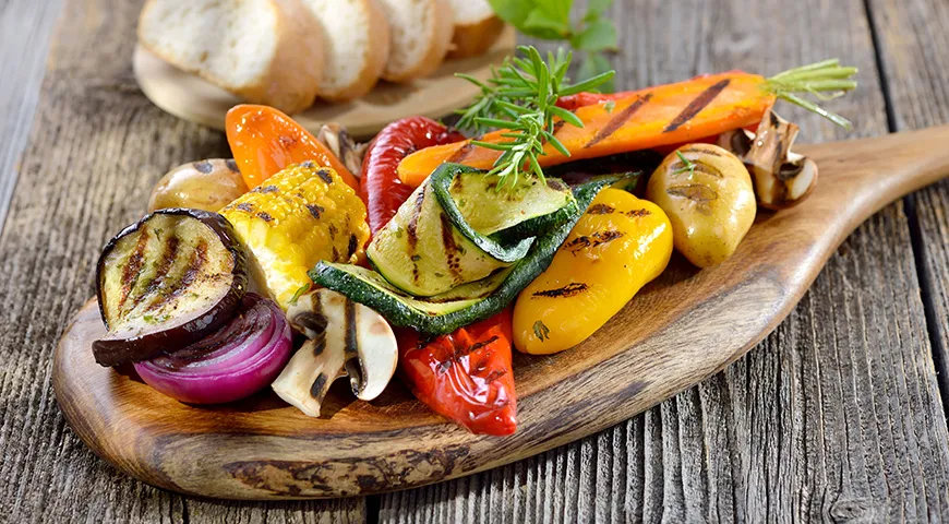 Овощной шашлык — легкая и вкусная альтернатива мясному