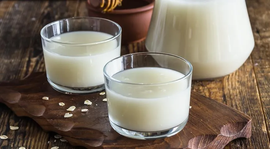 Овсяный кисель на воде с медом