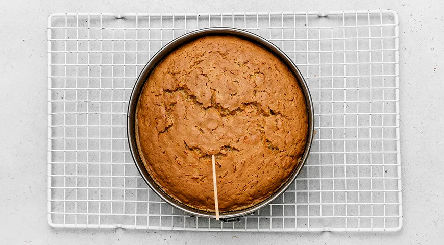 Кекс с морковью