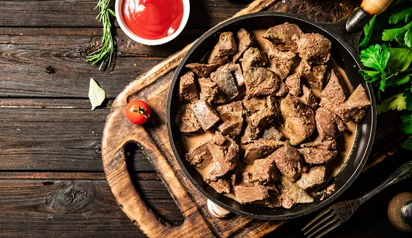 Как приготовить печенку на сковородке, чтобы она получилась нежной и сочной, лайфхаки от шефа