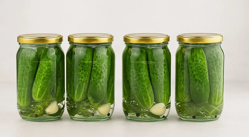 Маринованные огурцы с лимонной кислотой