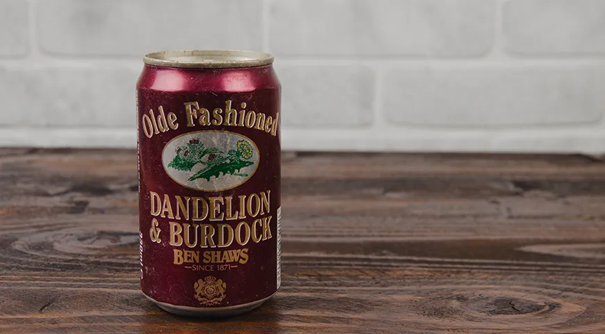 Dandelion and burdock в оригинале был легким пивом, а теперь это популярный безалкогольный напиток