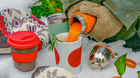 Облепиховый чай с мандарином