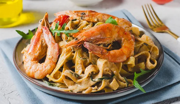 Паста с креветками: как просто приготовить блюдо, как в лучших ресторанах